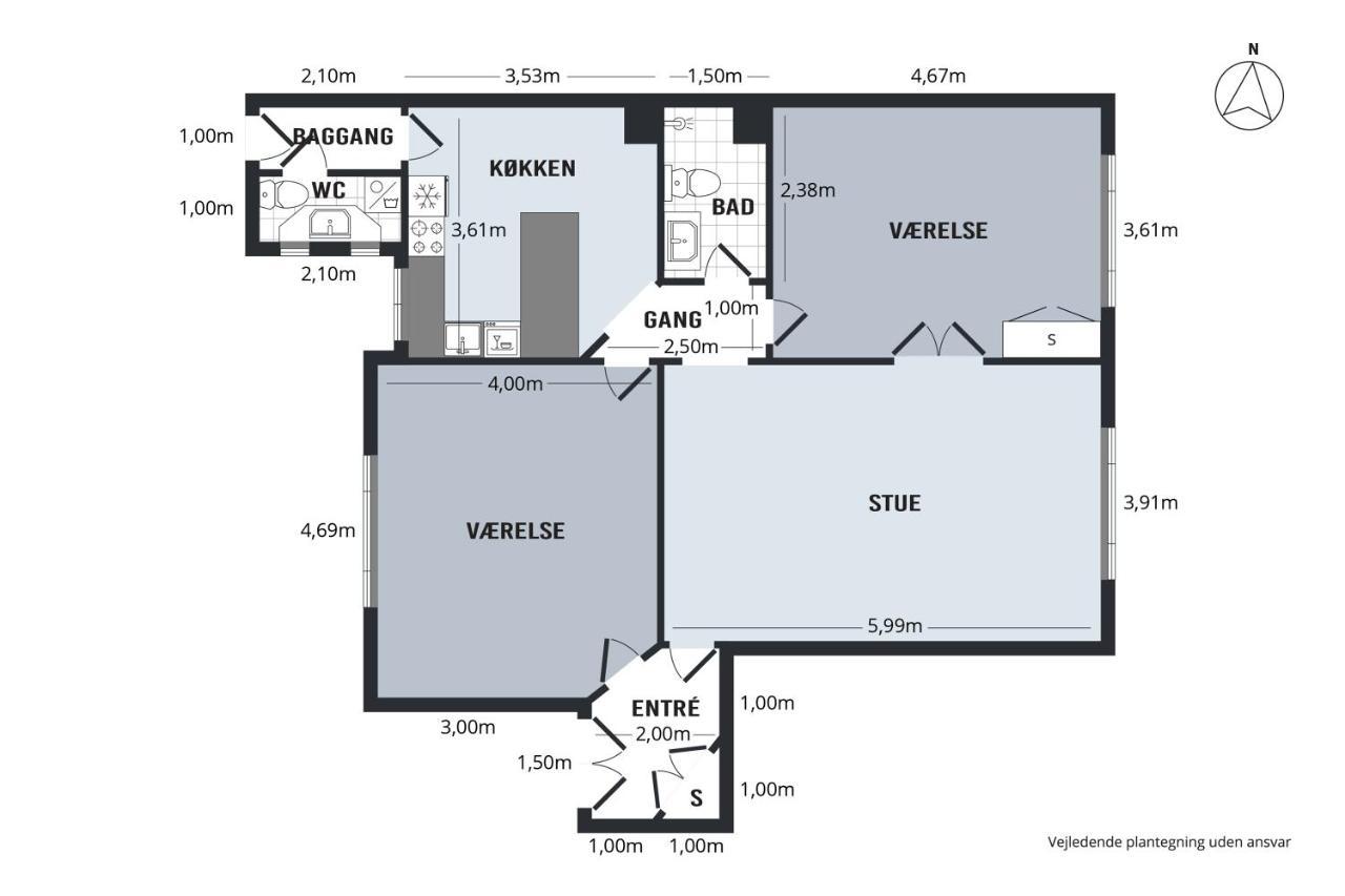 Apartamento The Modern Aarhus Getaway Exterior foto
